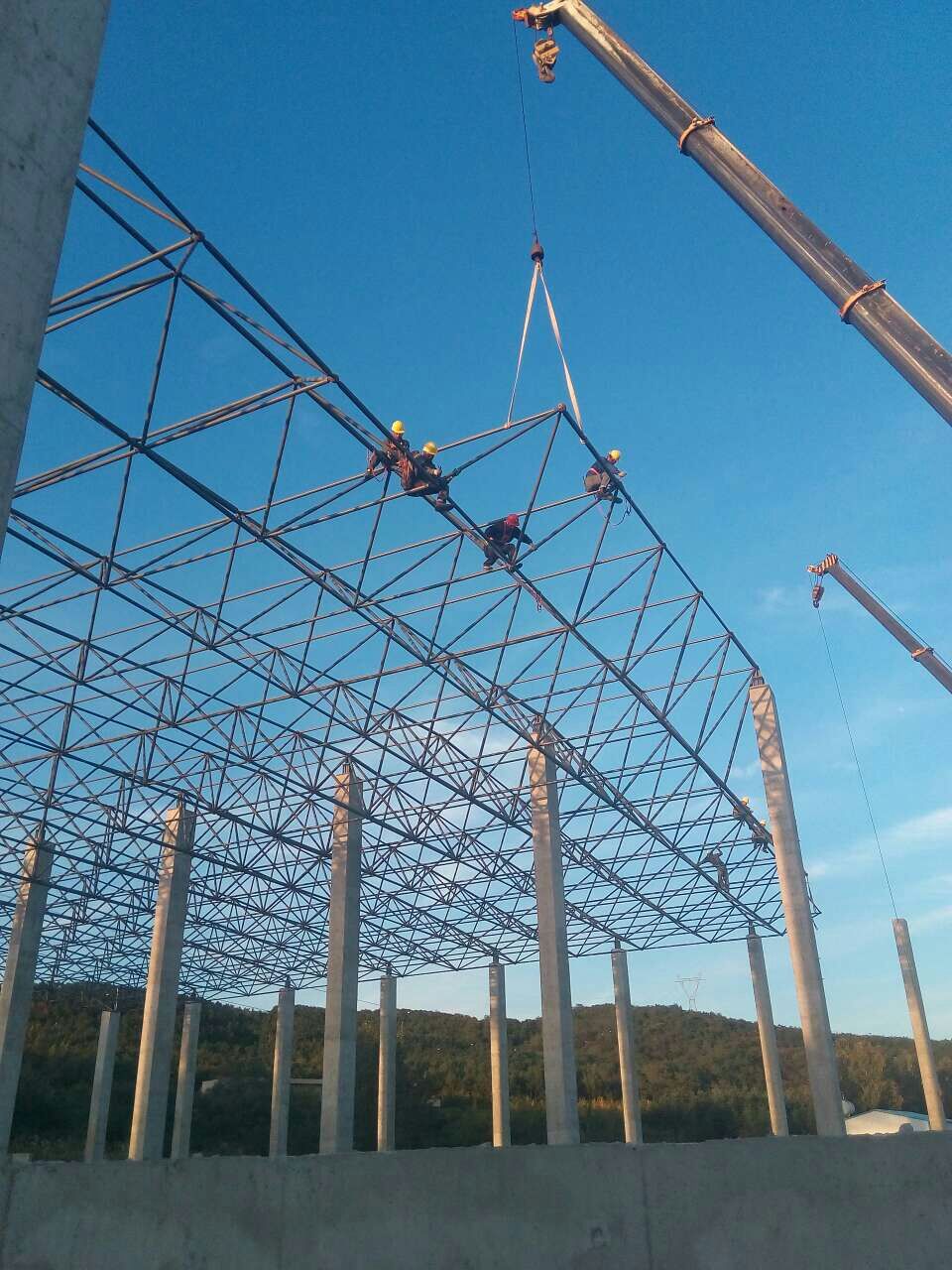 红桥物流园网架